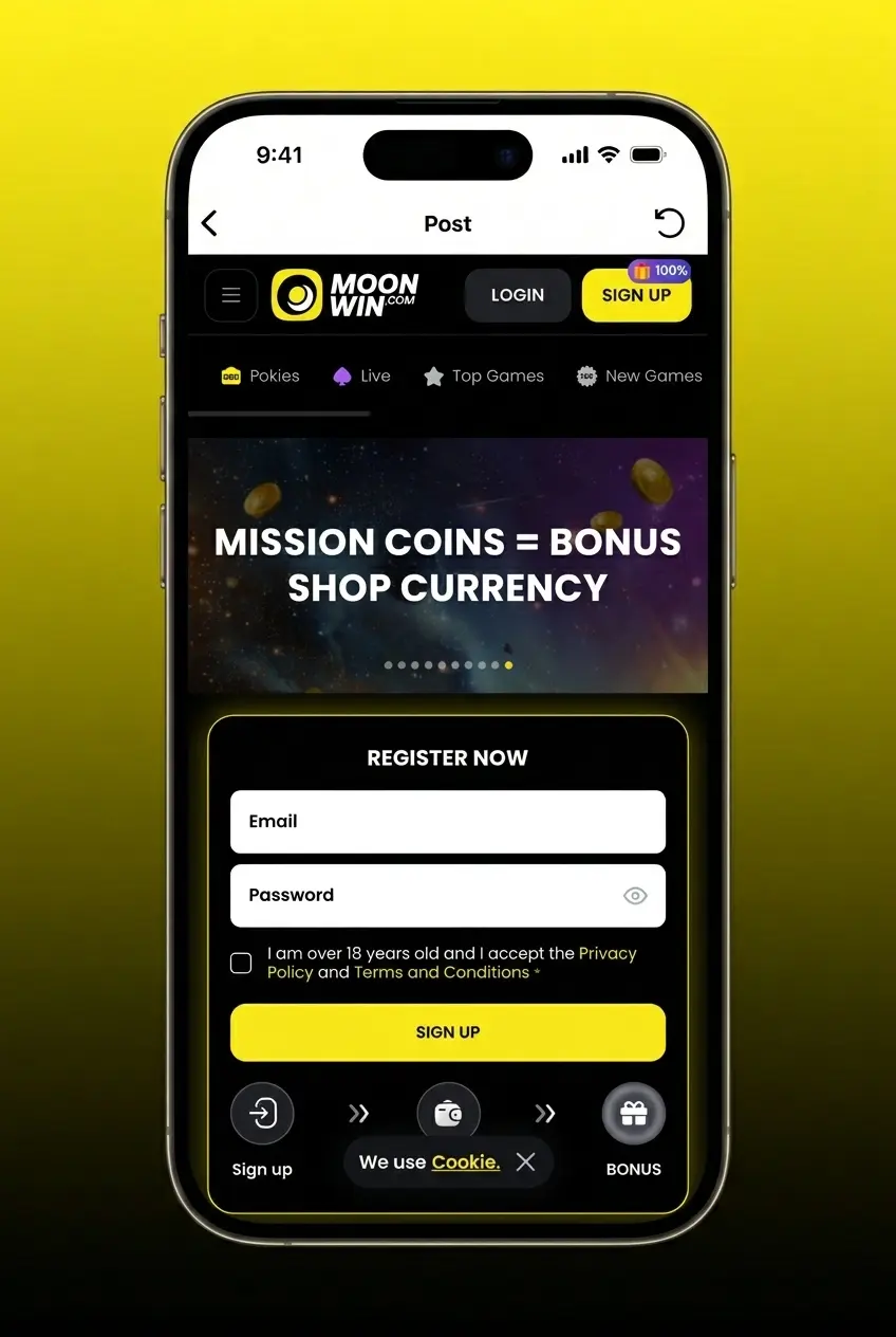 Moonwin app basketball betting interface on iOS and Android with live markets and in-play odds for Australian users
