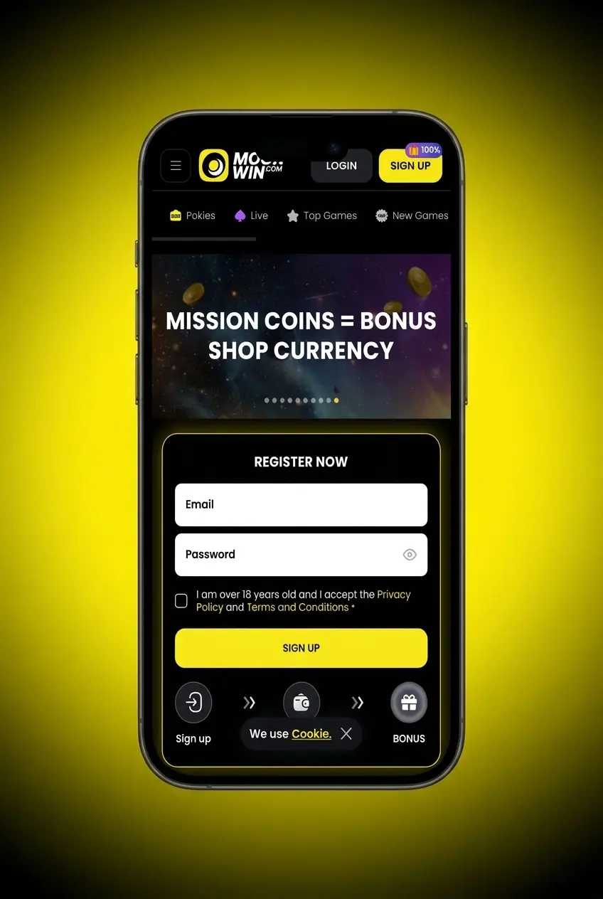 Moonwin account verification KYC steps showing ID upload and proof-of-address process for Australian users