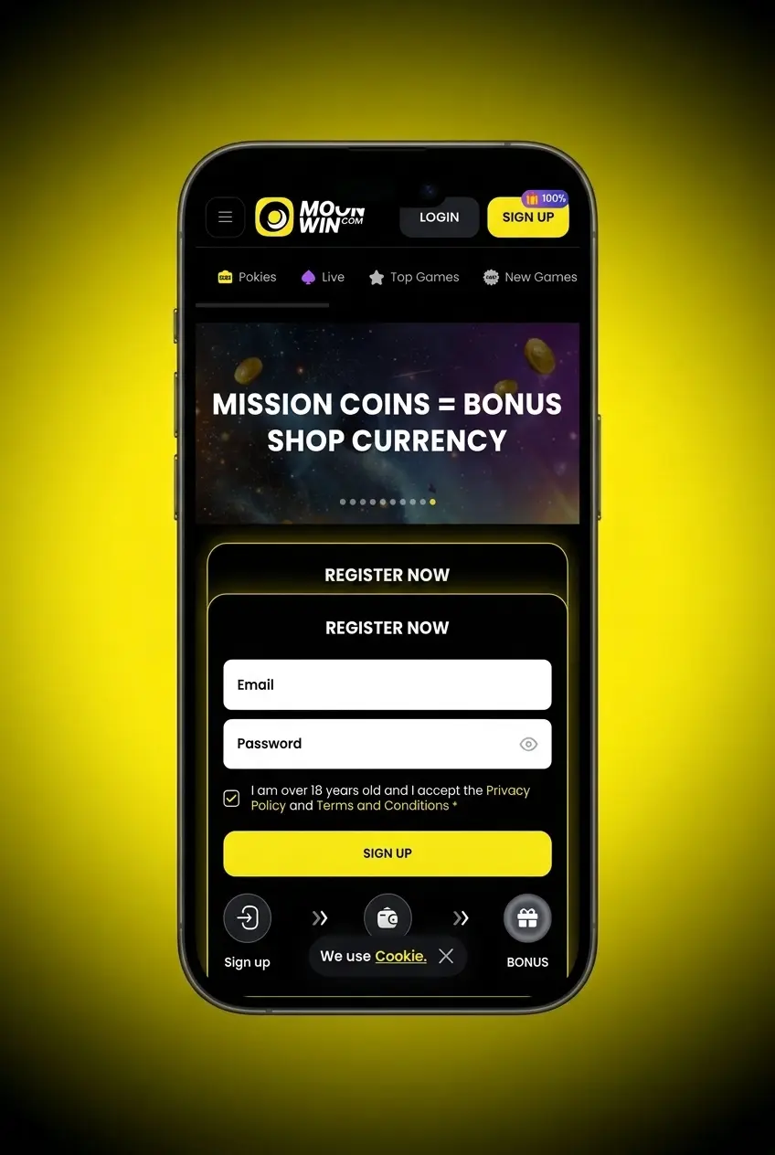 Moonwin account verification KYC steps showing ID upload, proof of address, and payment method confirmation process
