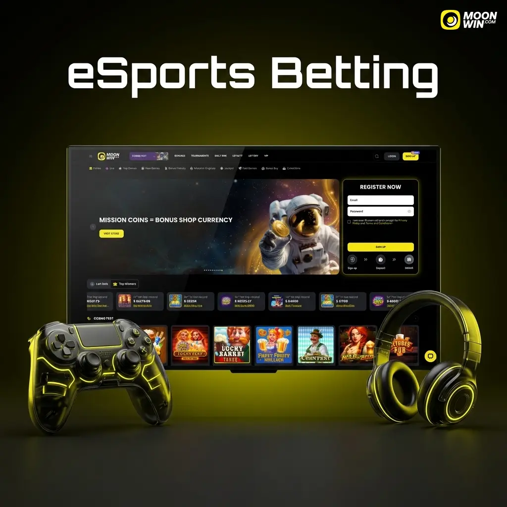 Moonwin eSports betting markets for CS2, Dota 2, Valorant and more, available to Australian bettors year-round