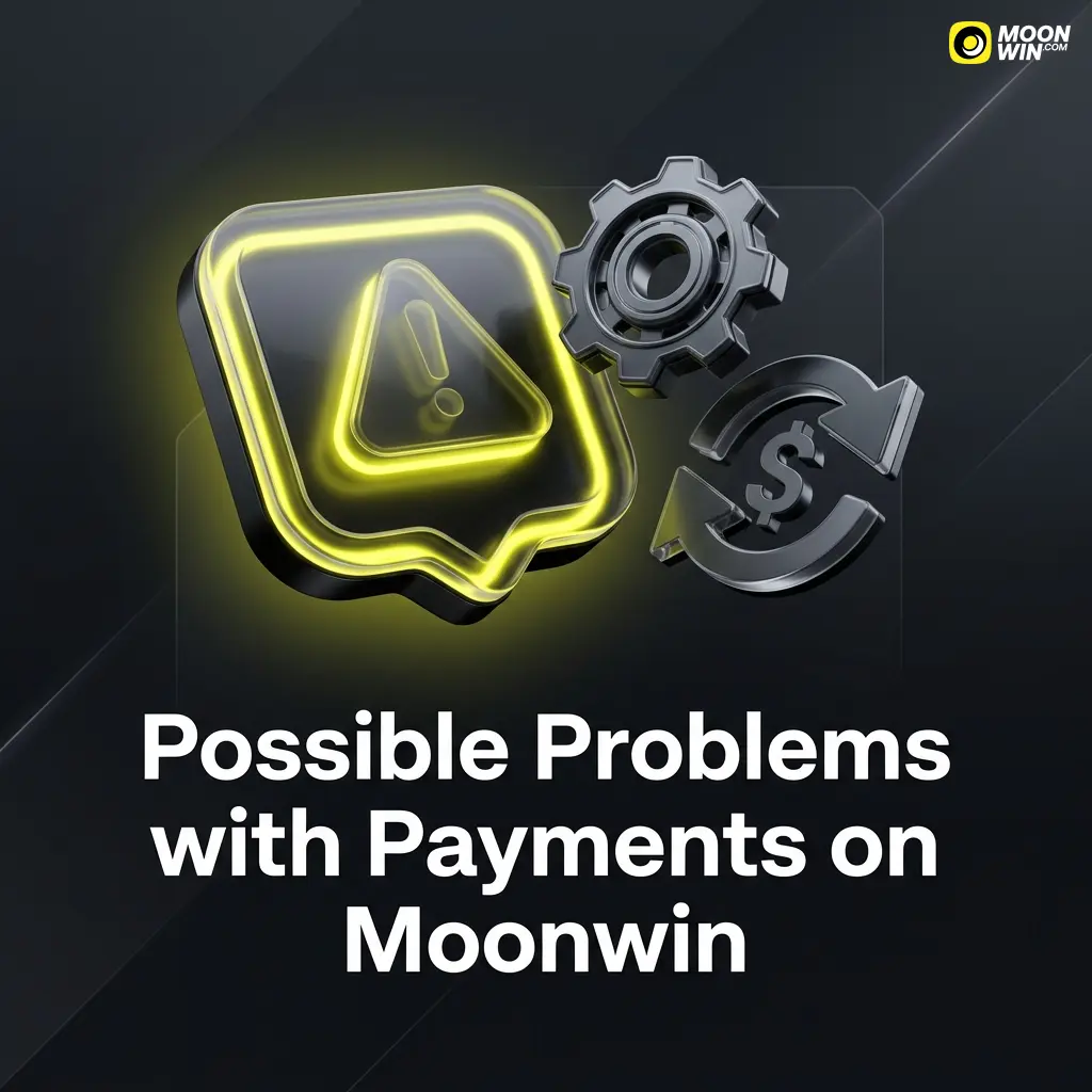 Moonwin payment issues guide showing deposit, withdrawal, and crypto problem solutions for Australian players