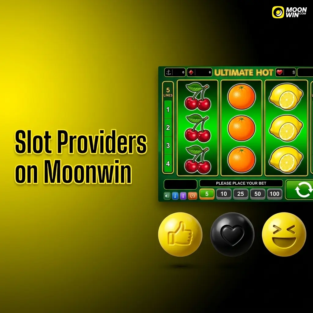 Moonwin casino lobby featuring 80+ certified slot providers including Pragmatic Play, NetEnt, and Microgaming in 2026